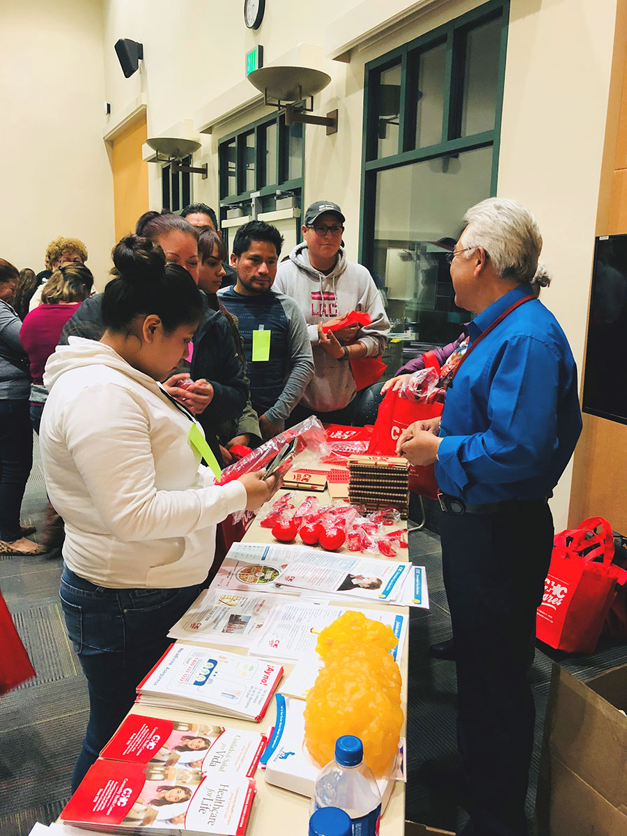 esl health night presentor