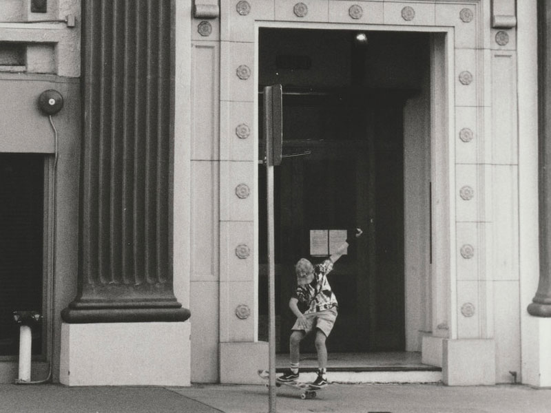 Nicholas Russell "Skateboard kid"