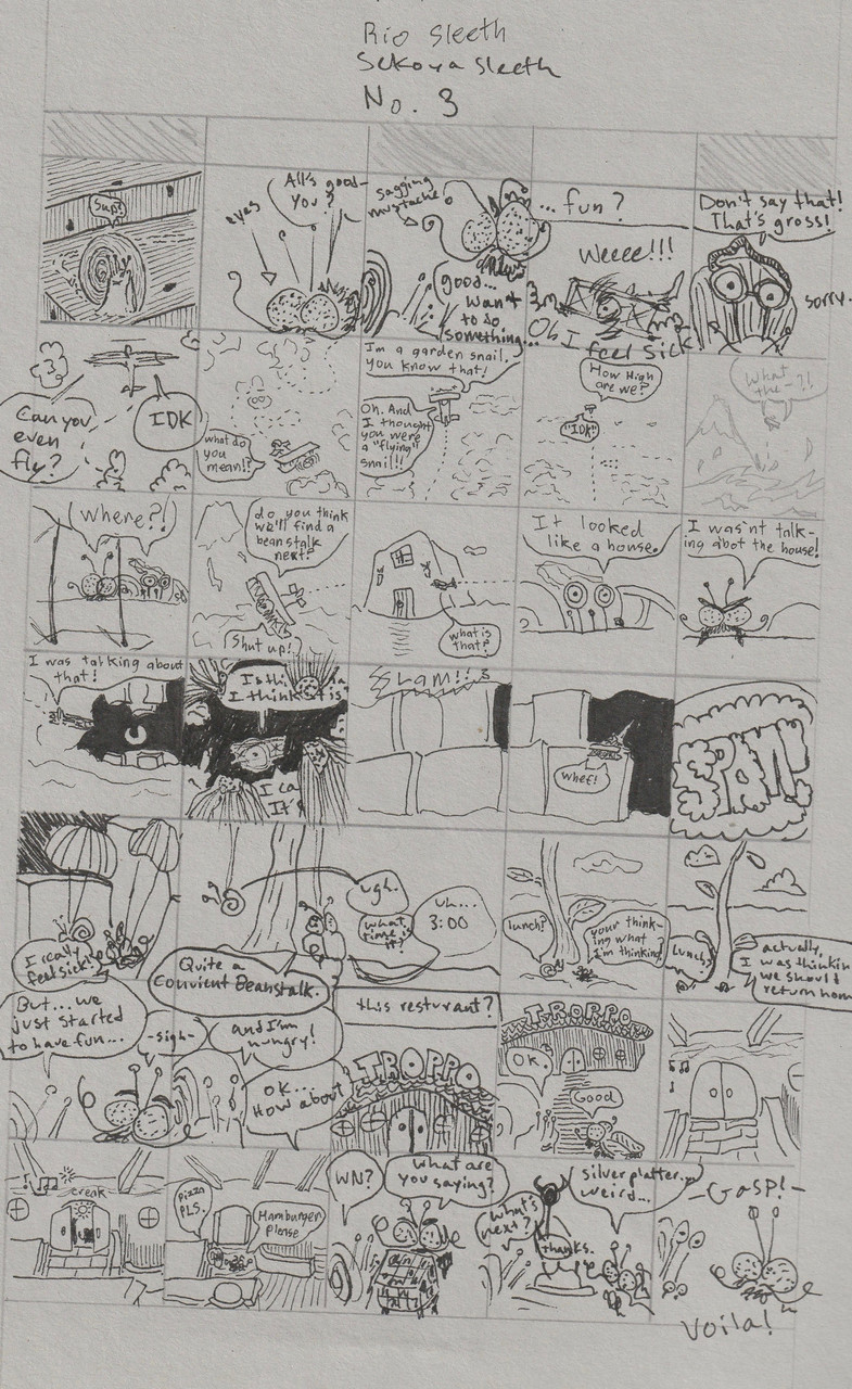 Comic No. 3: Improvisation