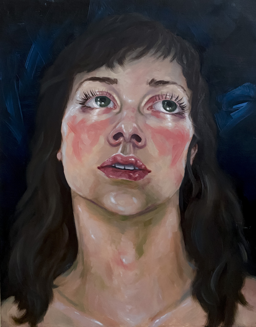 Self Portrait as Titian's Mary Magdalene (I am not sorry, I forgive myself)