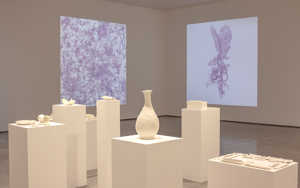 Paper artwork and Projections