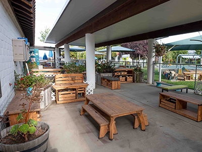 Preschool 2 outdoor patio