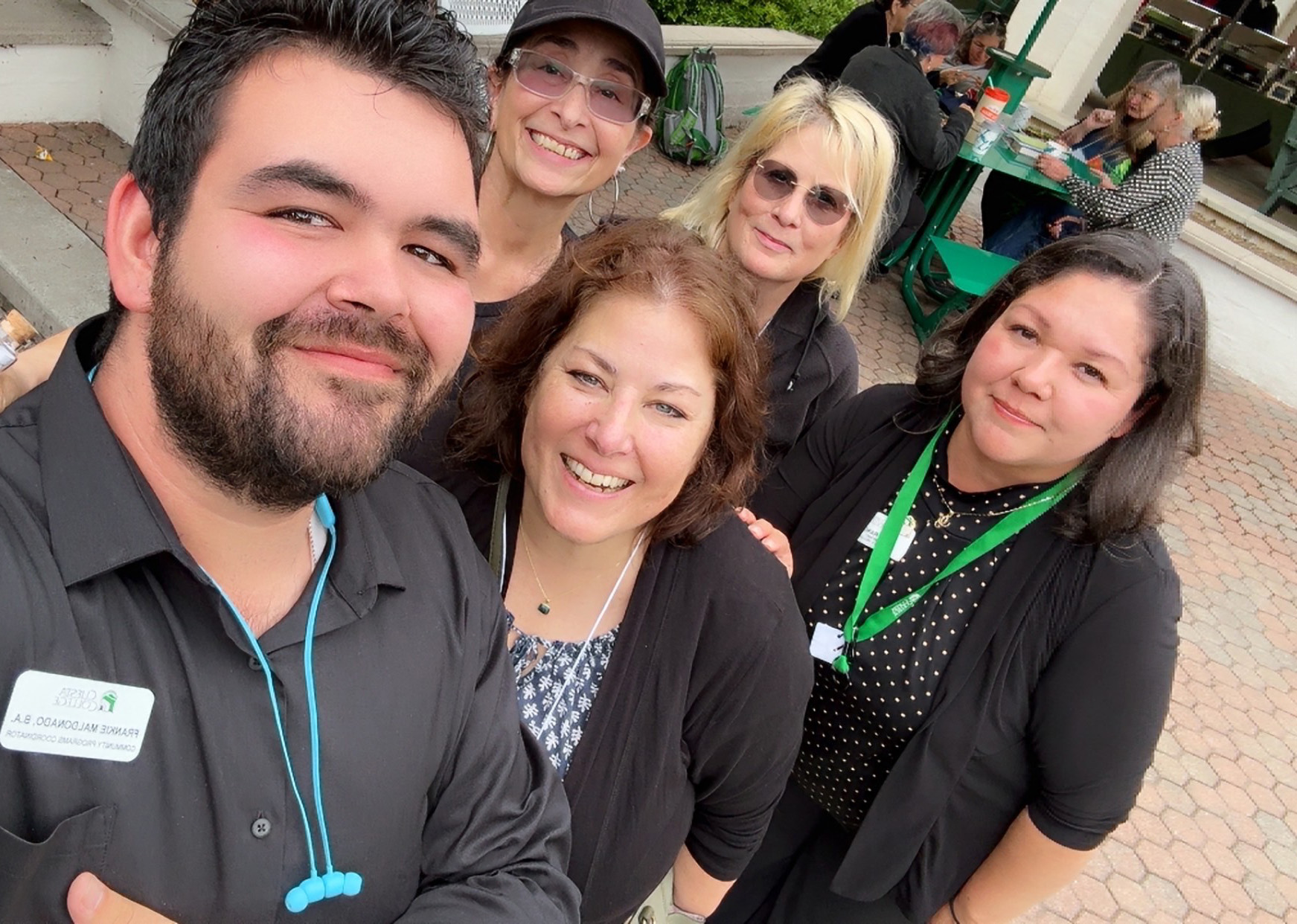 Writer's conference staff