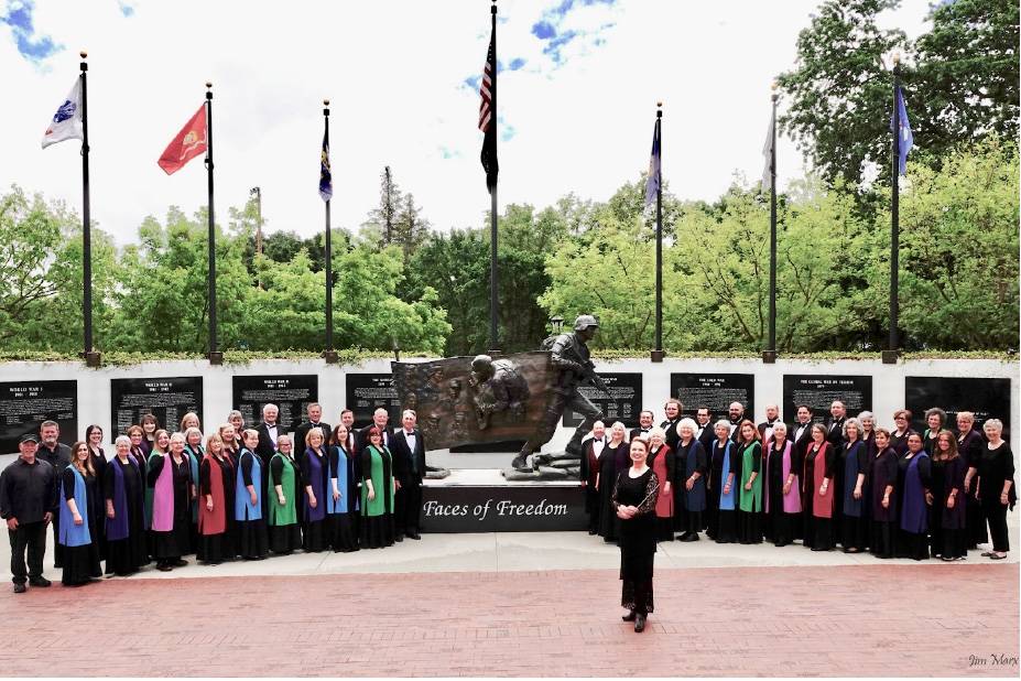 Cuesta Concord Chorus, Faces of Freedom Memorial, Atascadero
