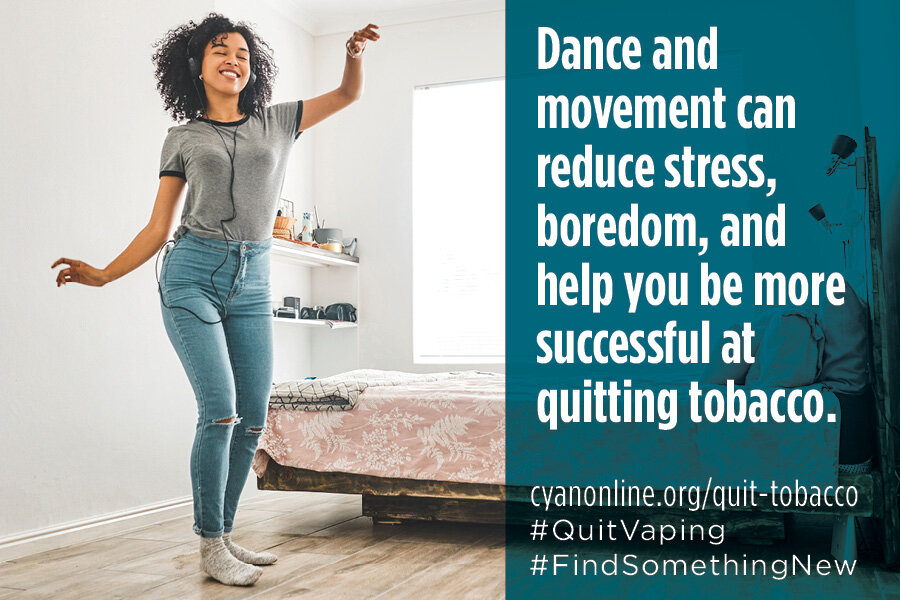 Quitting smoking can help lower stress and anxiety