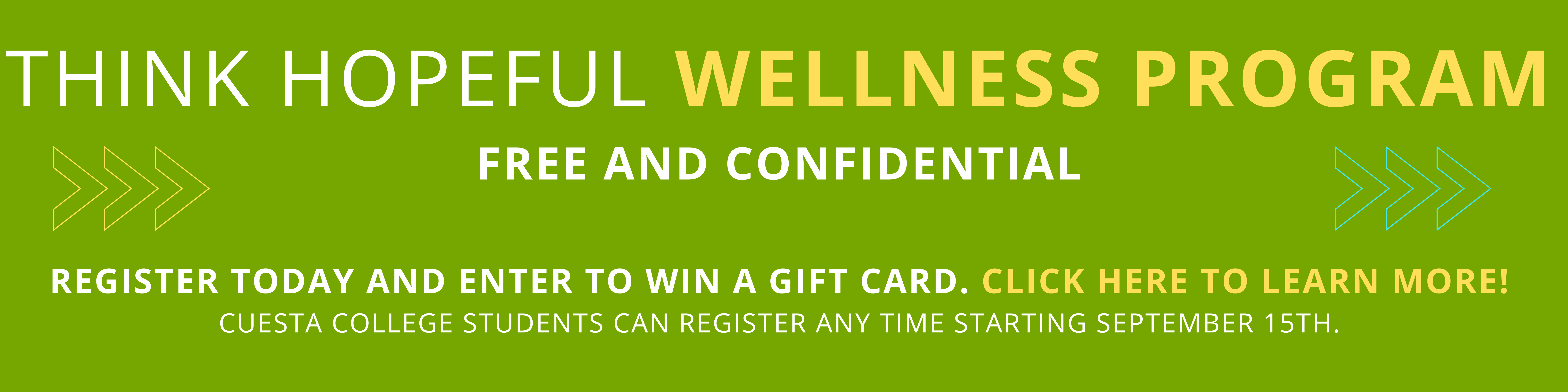 Think Hopeful wellness program